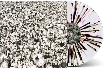 the album cover for George Michael - Listen Without Prejudice - [D2C / Indie Exclusive Black and Pink Splatter]