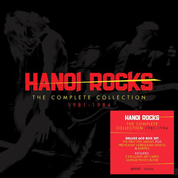 the album cover for Hanoi Rocks - Complete Collection (1981-1984) (Box)