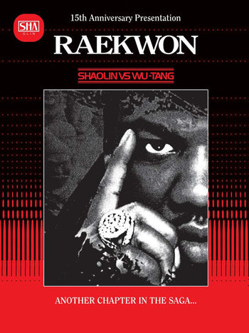 the album cover for Raekwon - Shaolin Vs. Wu Tang - 15th Anniversary
