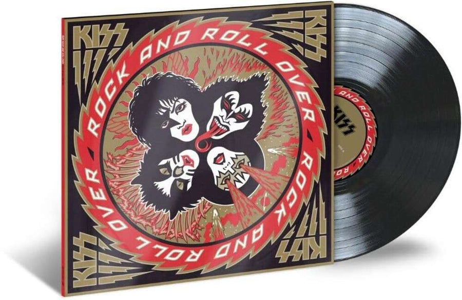 the album cover for KISS - Rock And Roll Over (Eddie Kramer 2026 Mix) [180 Gram]