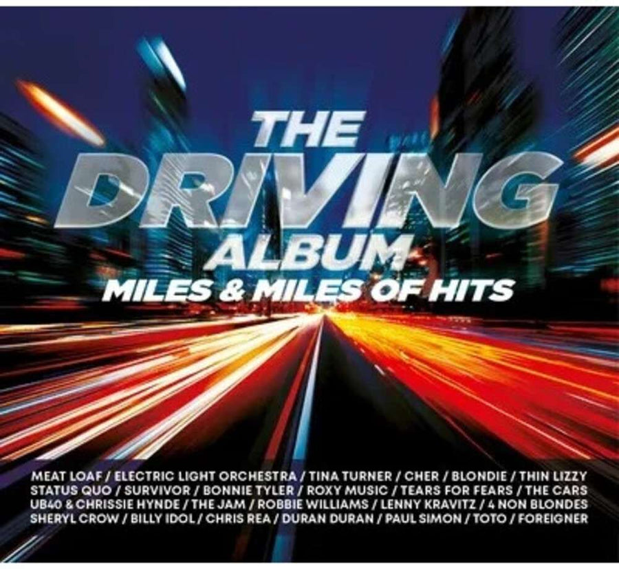 the album cover for Driving Album: Miles & Miles Of Hits / Various - Driving Album: Miles & Miles Of Hits / Various