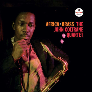 the album cover for John Coltrane - Africa / Brass (Jmlp) [Limited Edition] (Jpn)
