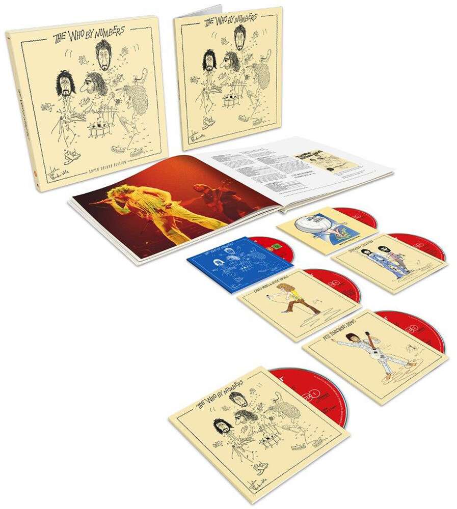the album cover for Who - Who By Numbers - 5 Shm-Cd + Blu-Ray (Box) [Limited Edition]