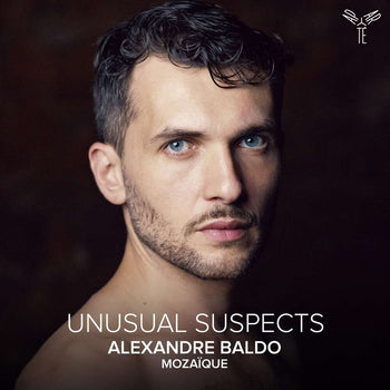 the album cover for Alexandre Baldo - Unusual Suspects