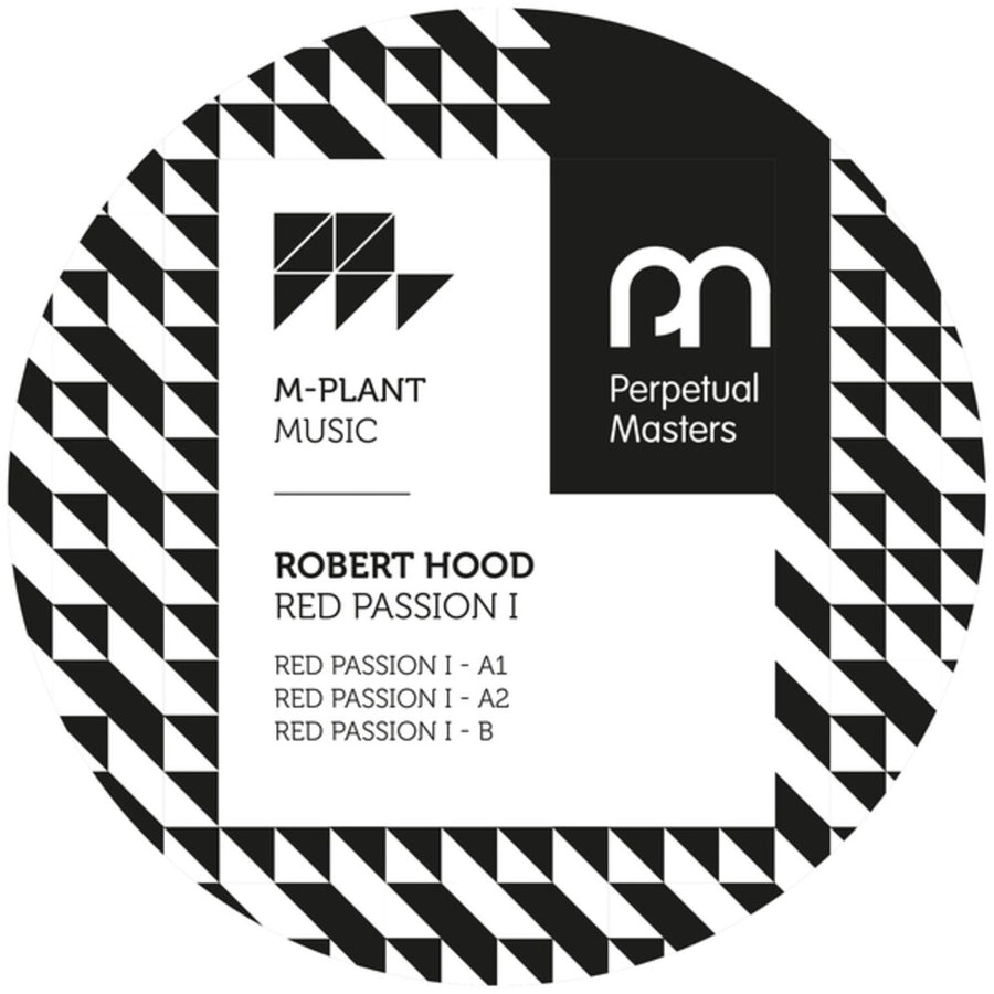 the album cover for Robert Hood - Red Passion I (Ep)