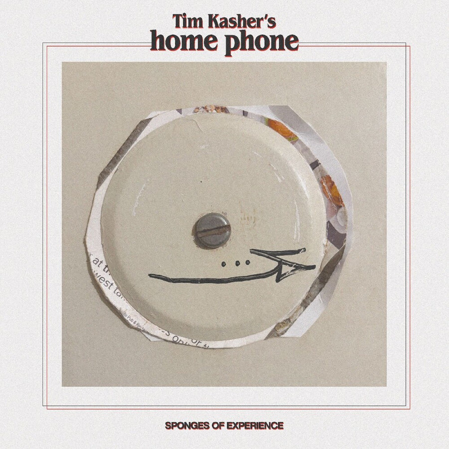 the album cover for Tim Kasher - Spongers Of Experience - Red Galaxy [Colored Vinyl] (Red)