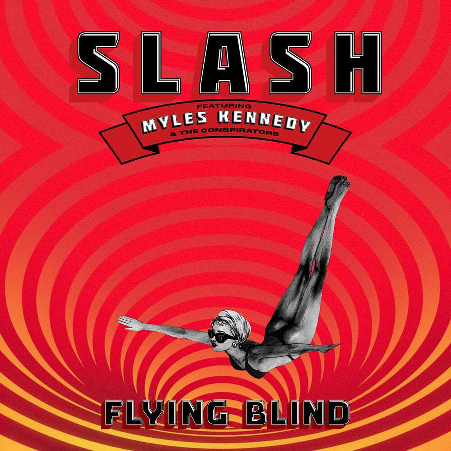the album cover for Slash / Myles Kennedy  & Conspirators - Flying Blind