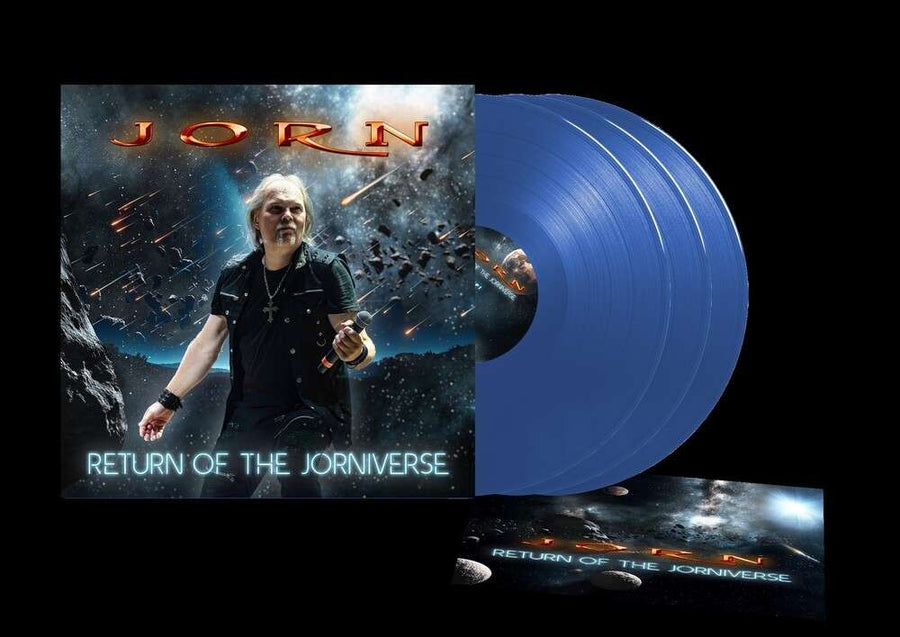 the album cover for Jorn - Return Of The Jorniverse (Blue) [Clear Vinyl] [With Booklet]