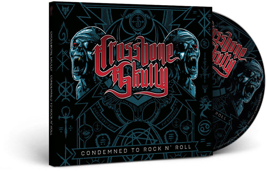 the album cover for Crossbone Skully - Condemned To Rock N Roll