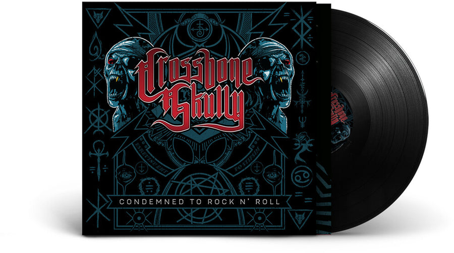 the album cover for Crossbone Skully - Condemned To Rock N Roll [Black]