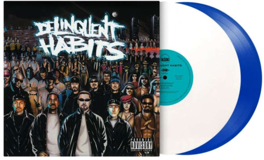 the album cover for Delinquent Habits - Delinquent Habits (Blue) [Colored Vinyl] [Limited Edition] [180 Gram] (Wht)