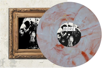 the album cover for Bore - Feral [Clear Vinyl] (Gol) (Ltbl) (Red) (Wht)