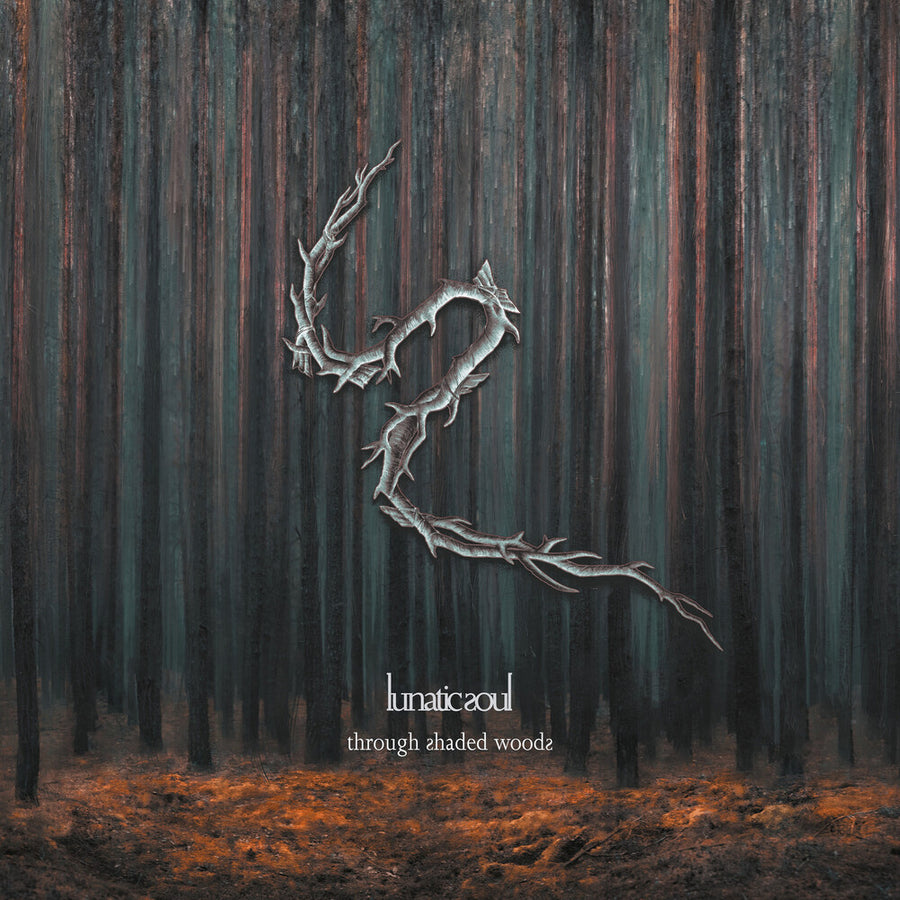 the album cover for Lunatic Soul - Through Shaded Woods