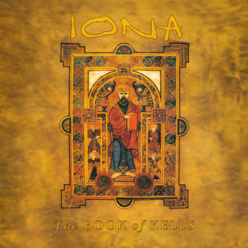 the album cover for Iona - The Book Of Kells