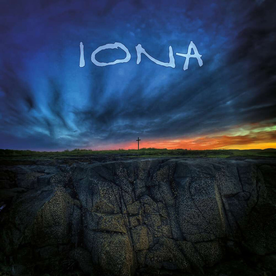 the album cover for Iona - Iona - Limited Blue Vinyl (Blue) [Colored Vinyl] [Limited Edition] (Uk)