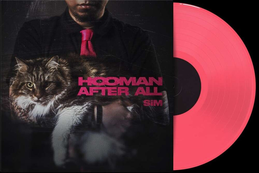 the album cover for Sim - Hooman After All - Neon Pink [Colored Vinyl] [Limited Edition] (Pnk)