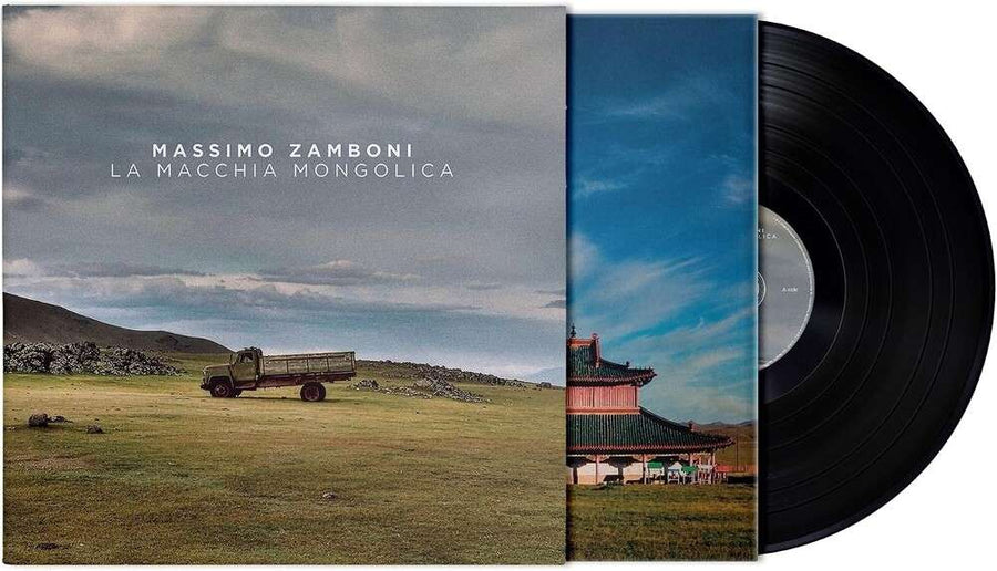 the album cover for Massimo Zamboni - La Macchia Mongolica (Ita)