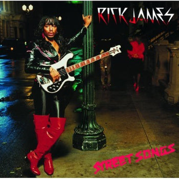 the album cover for Rick James - Street Songs