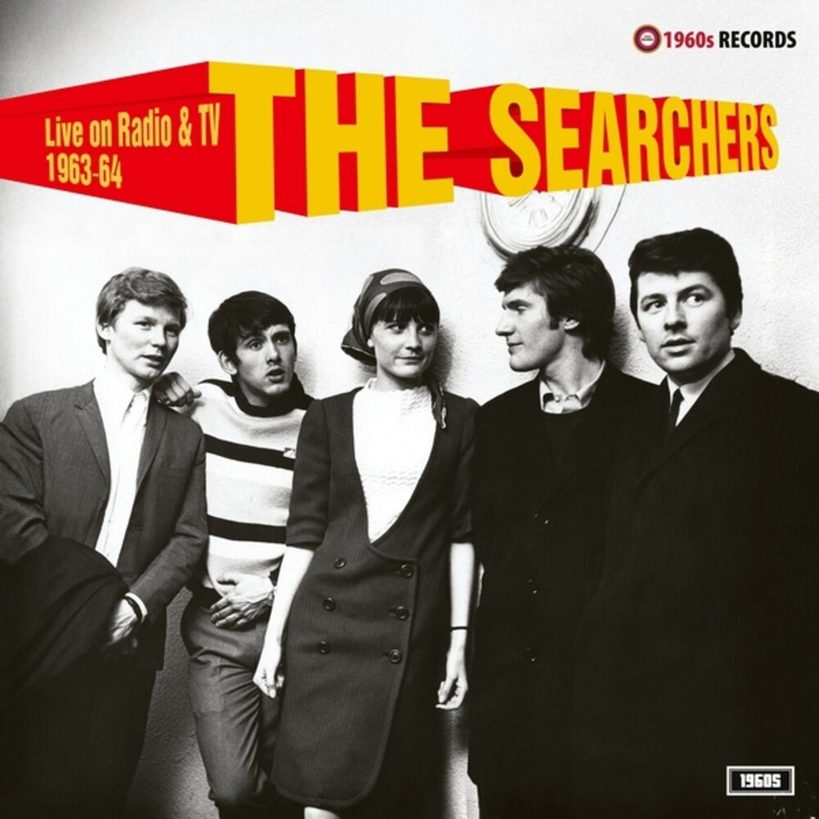 the album cover for Searchers - Live On Radio & Tv 1963-64