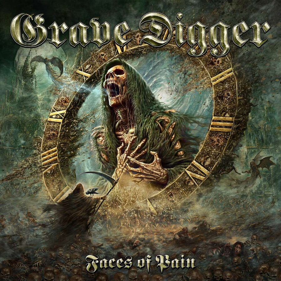 the album cover for Grave Digger - Faces Of Pain