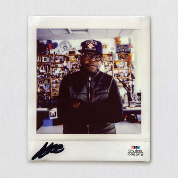 the album cover for Scarface - NPR Tiny Desk Concert [Frosted White]