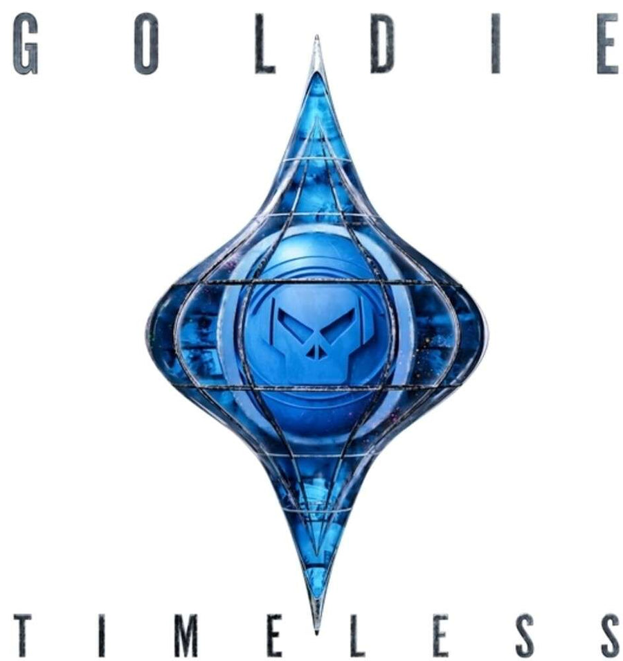 the album cover for goLDie - Timeless (2026 Edition) (Blue) [Colored Vinyl]