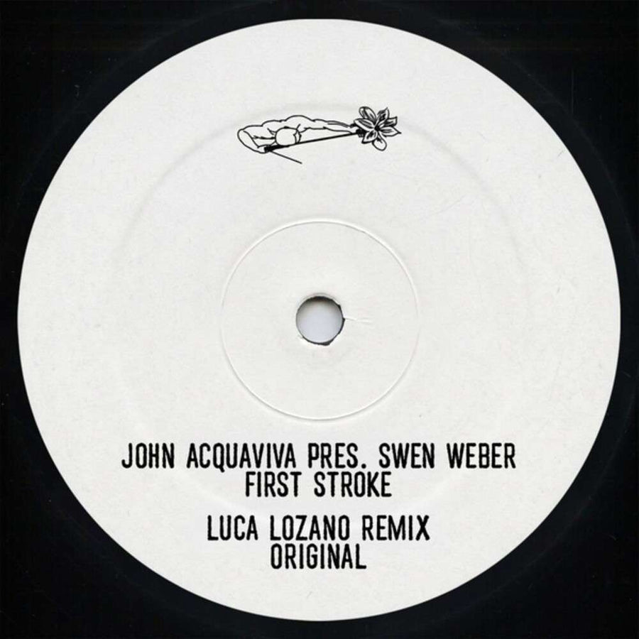 the album cover for John Acquaviva - Pres Swen Weber: First Stroke (Luca Lozano Remix)