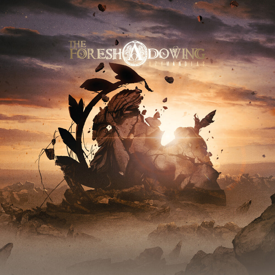 the album cover for Foreshadowing - Ozymandias