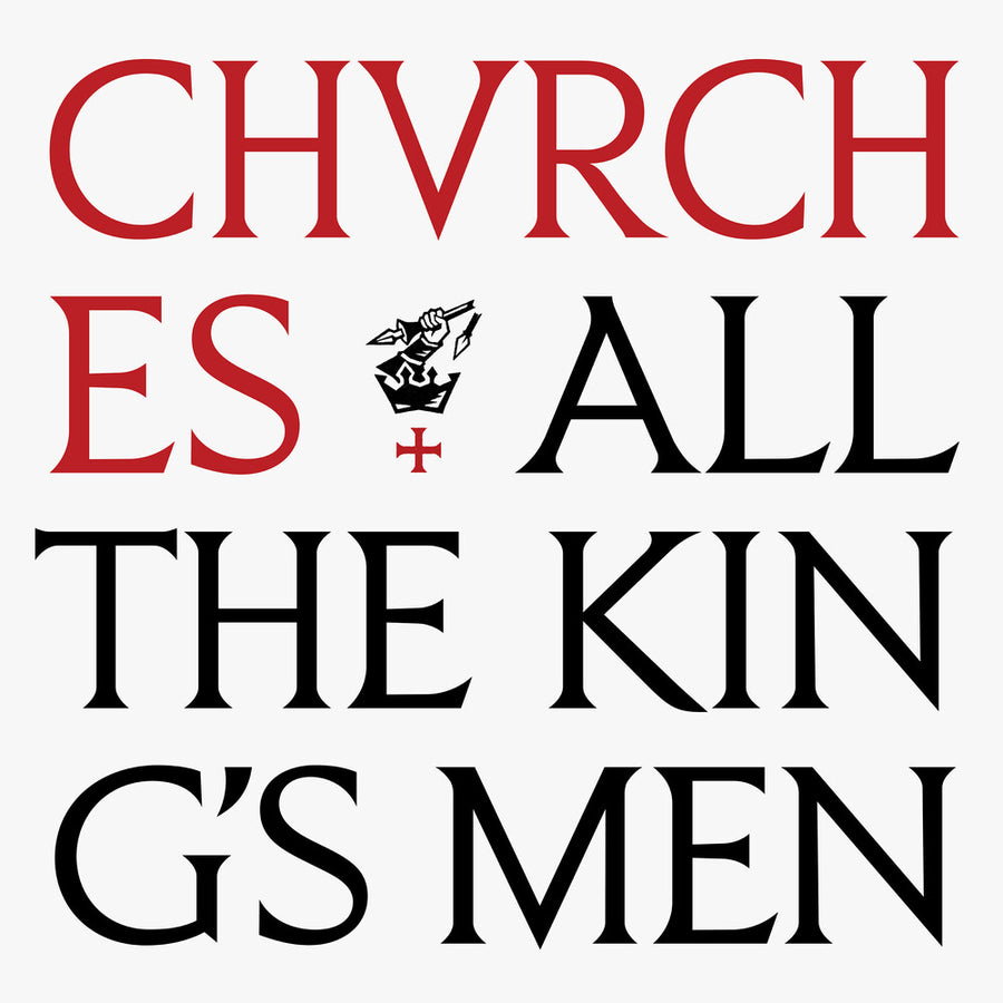 the album cover for CHVRCHES - All The King's Men [Norelco]