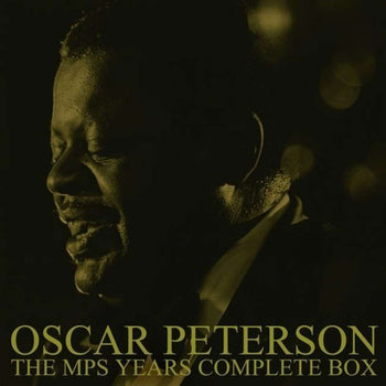 the album cover for Oscar Peterson - Mps Years Complete Box (Box) [Deluxe]