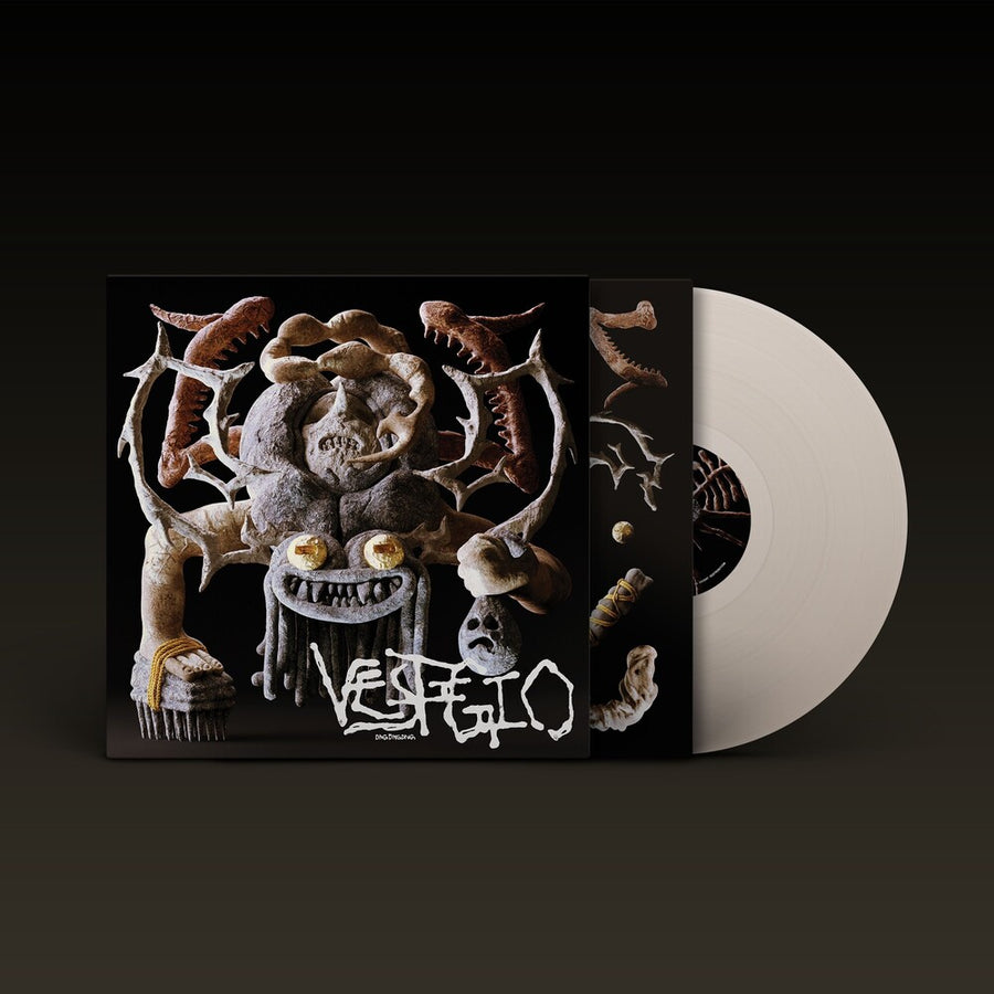 the album cover for Dngdngdng - Vestigio [Colored Vinyl] [Limited Edition] (Wht)