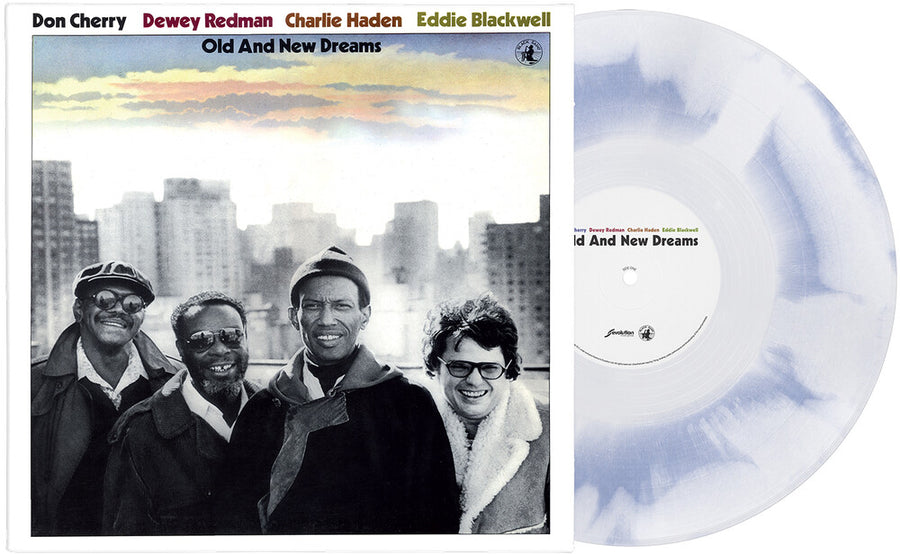 the album cover for Old & New Dreams - Old And New Dreams [Colored Vinyl] [Limited Edition] [180 Gram] [Reissue]