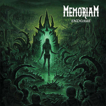 the album cover for Memoriam - Endgame (Jewl) (Lyrb)