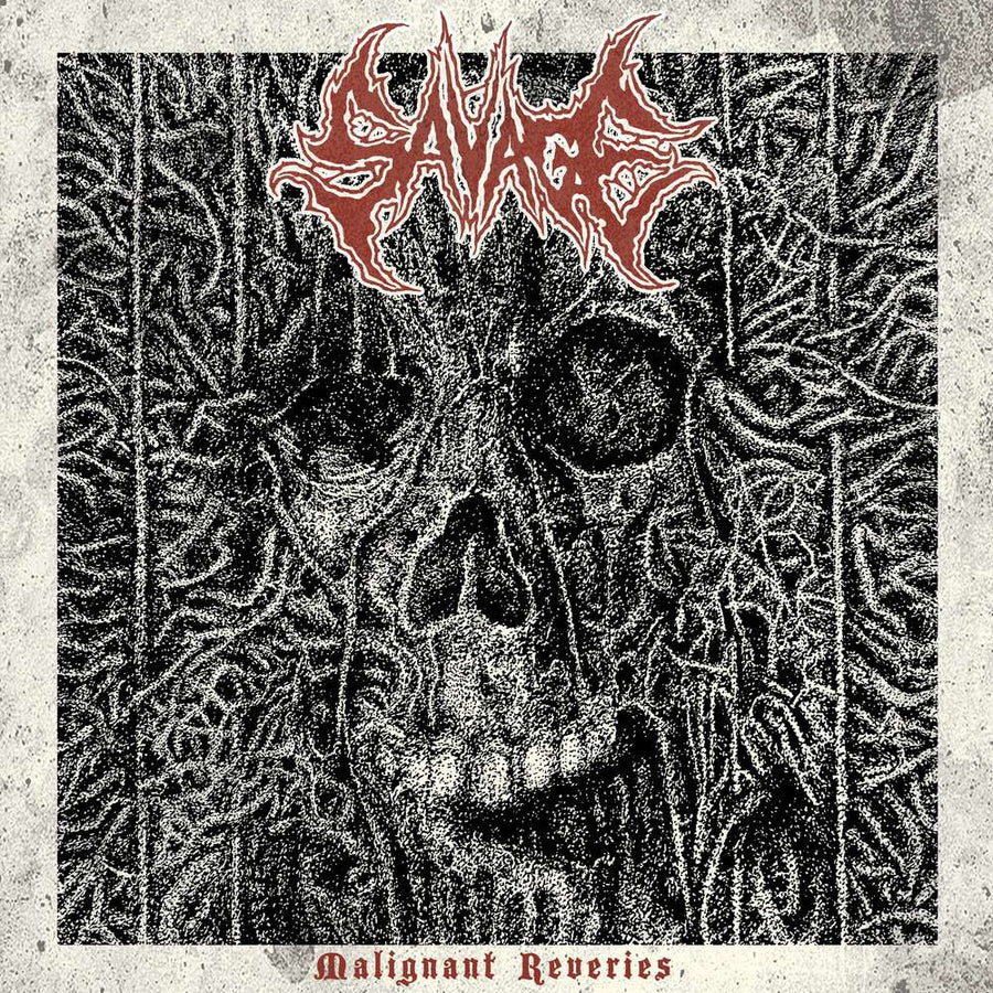 the album cover for Savage - Malignant Reveries