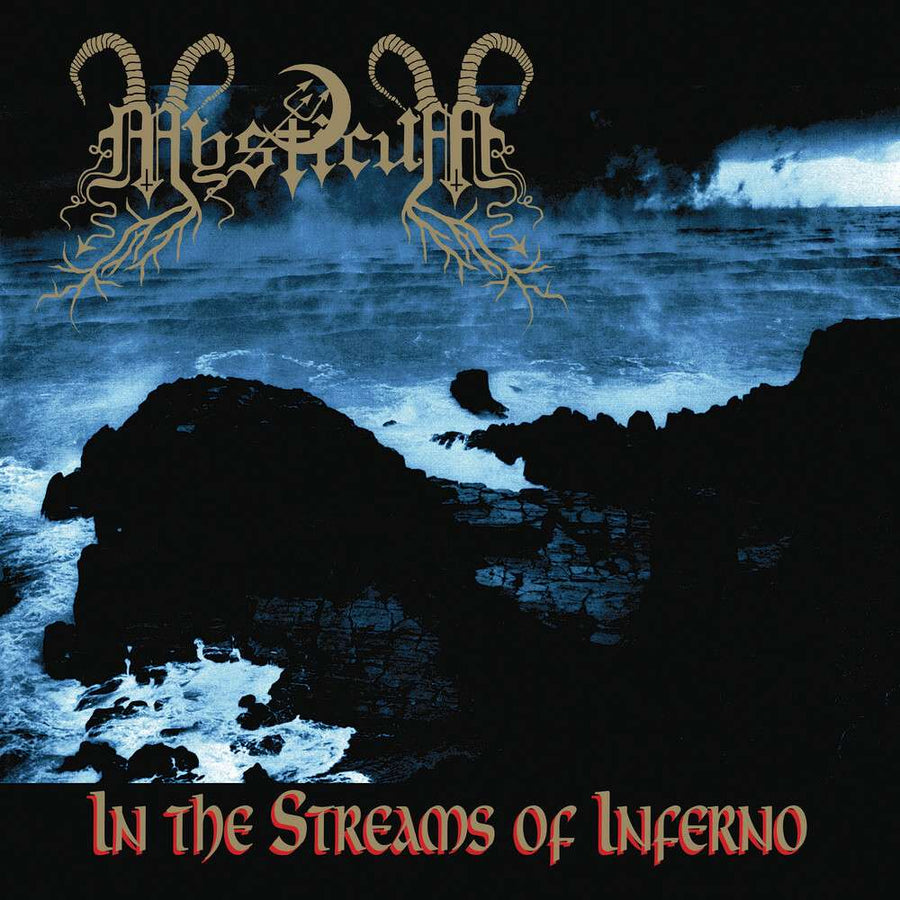 the album cover for Mysticum - In The Streams Of Inferno [Colored Vinyl] (Aniv) (Mrb)