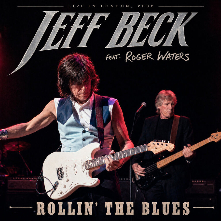 the album cover for Jeff Beck - Rollin The Blues [Colored Vinyl] [Limited Edition] (Wht)