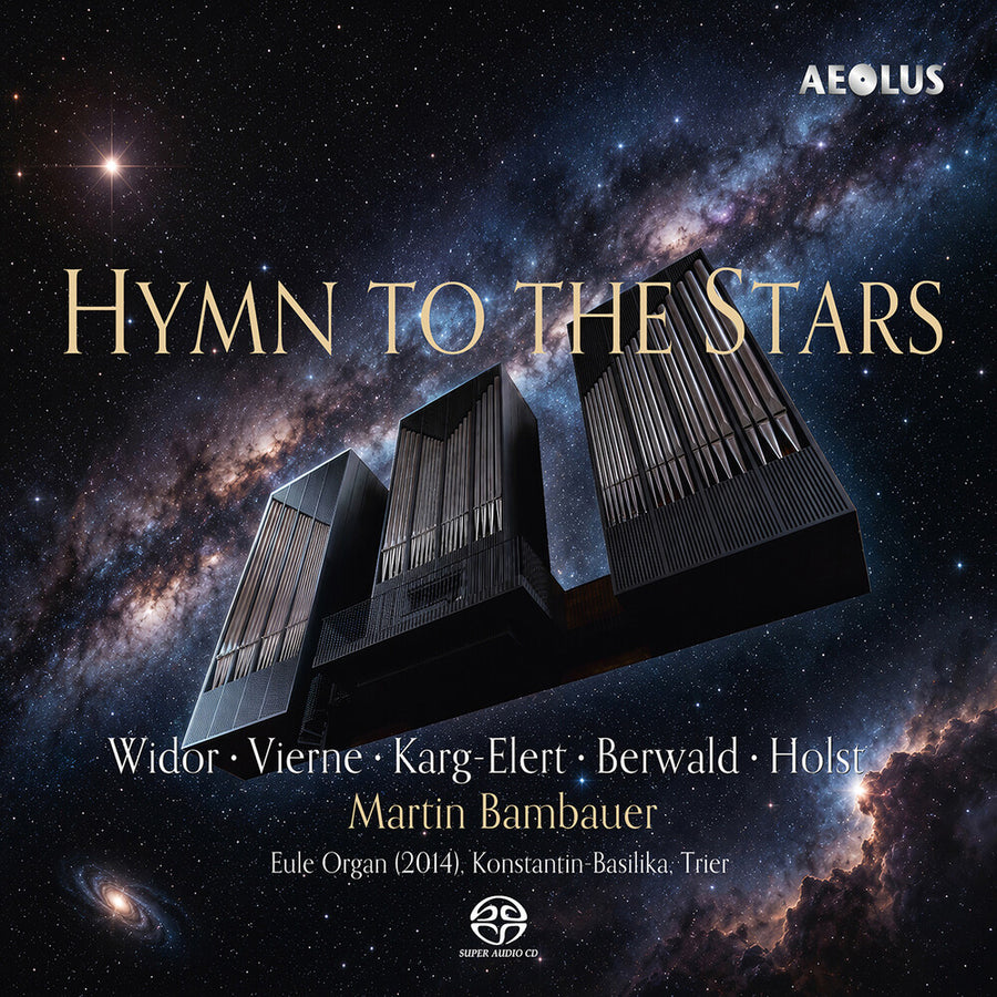 the album cover for Martin Bambauer - Hymn To The Stars
