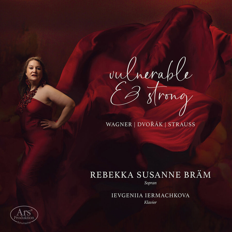 the album cover for Rebekka Bram  Susanne - Vulnerable & Strong