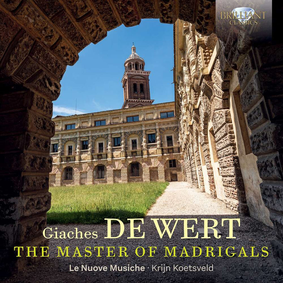 the album cover for Krijn Koetsveld - De Wert: The Master Of Madrigals