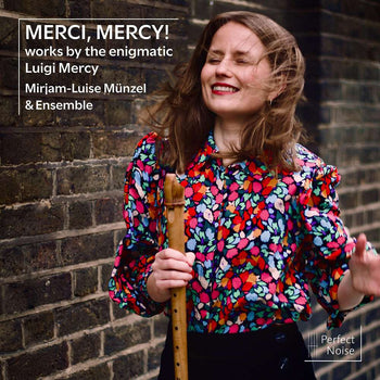 the album cover for Mirjam Munzel -Luise - Merci Mercy!