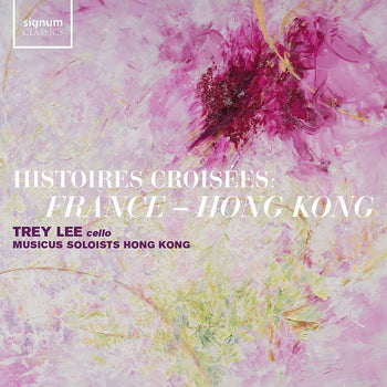 the album cover for Trey Lee - Histoires Croisees - France & Hong Kong