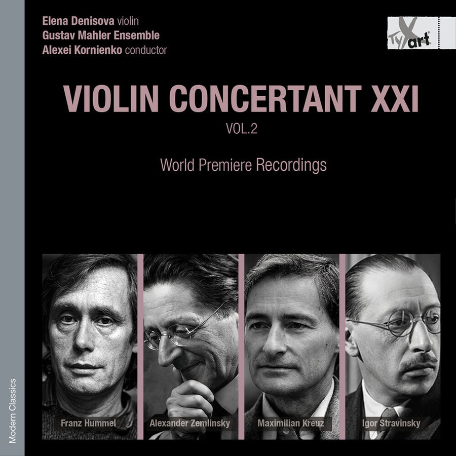the album cover for Elena Denisova - Vn Concertant Xxi Vol. 2