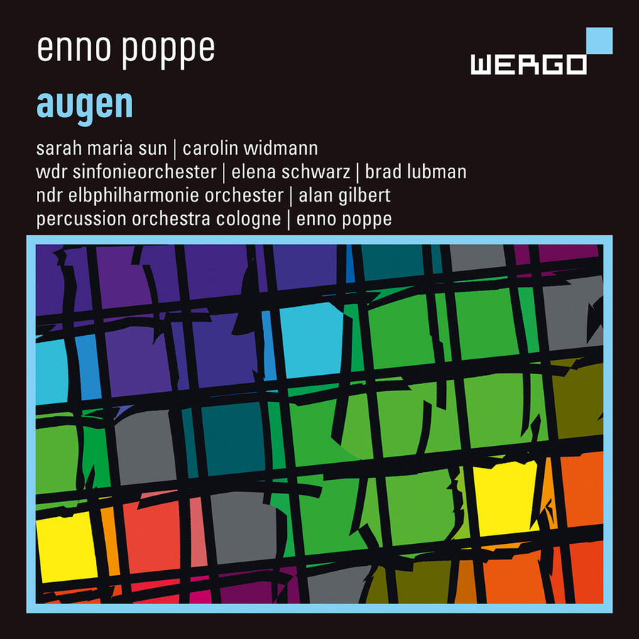 the album cover for Maria Sarah Sun - Augen