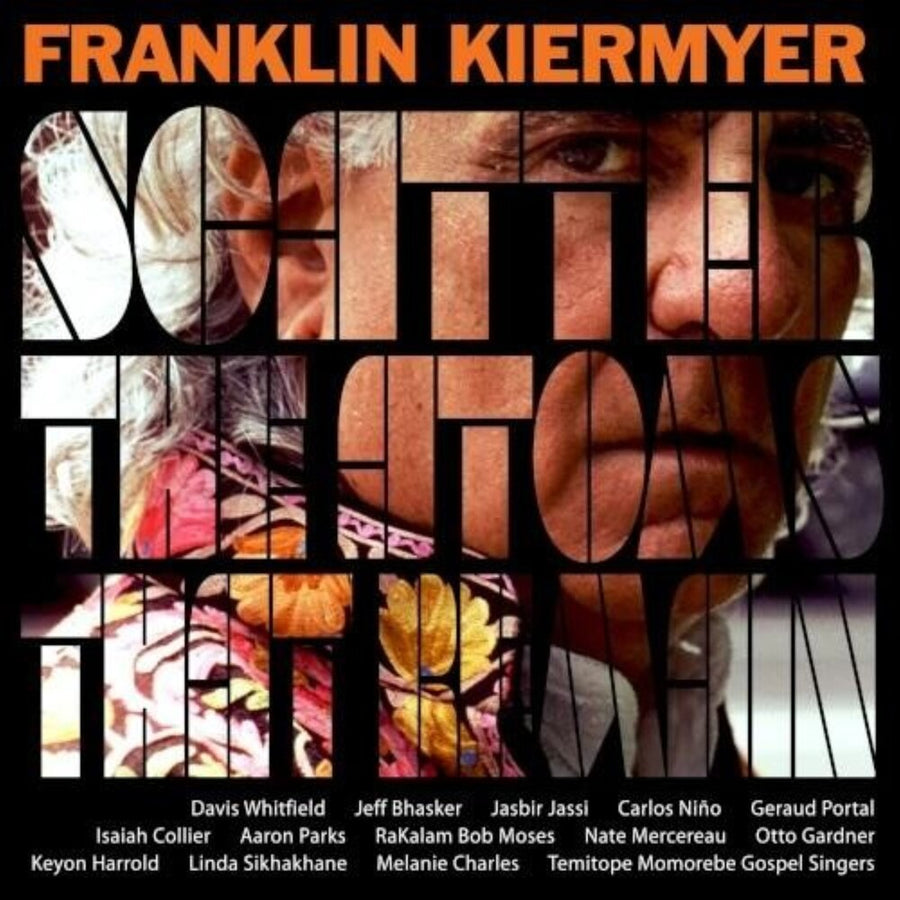 the album cover for Franklin Kiermyer - Scatter the Atoms That Remain
