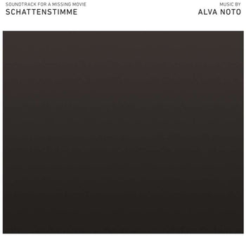 the album cover for Alva Noto - Schattenstimme (Soundtrack For A Missing - Pt 2)