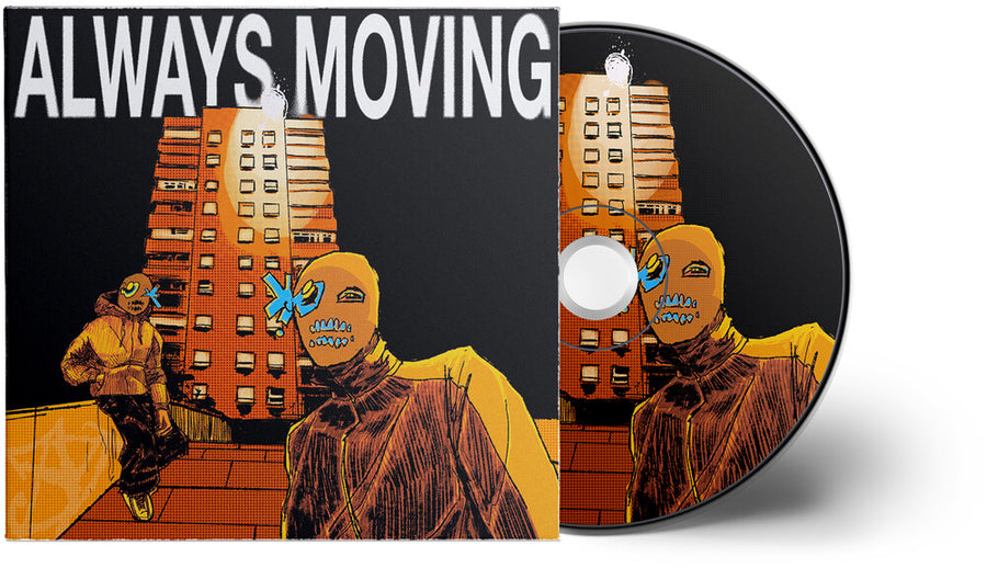 the album cover for Bexblu - Always Moving [Digipak]