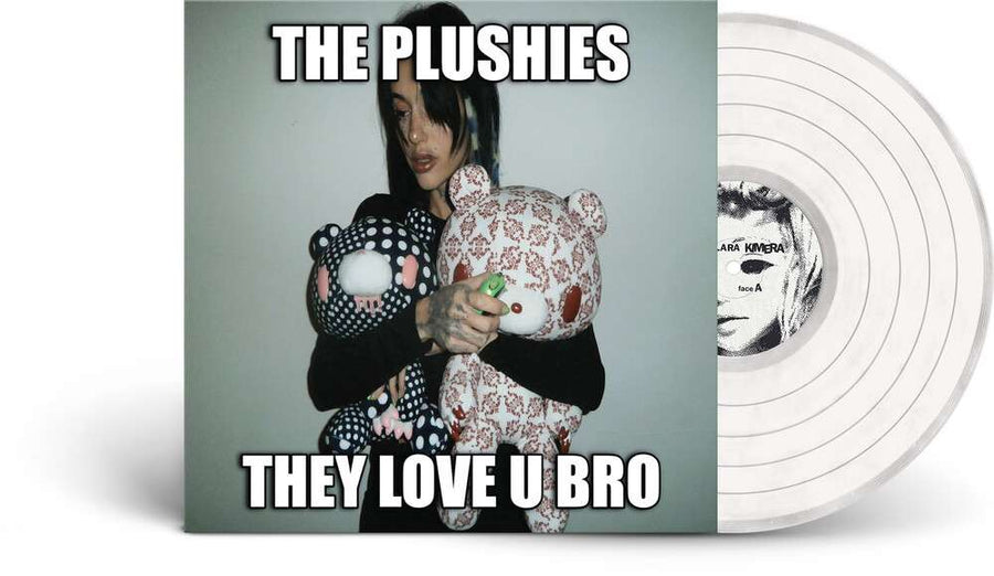 the album cover for Clara Kimera - Plushies They Love You Bro [Colored Vinyl]
