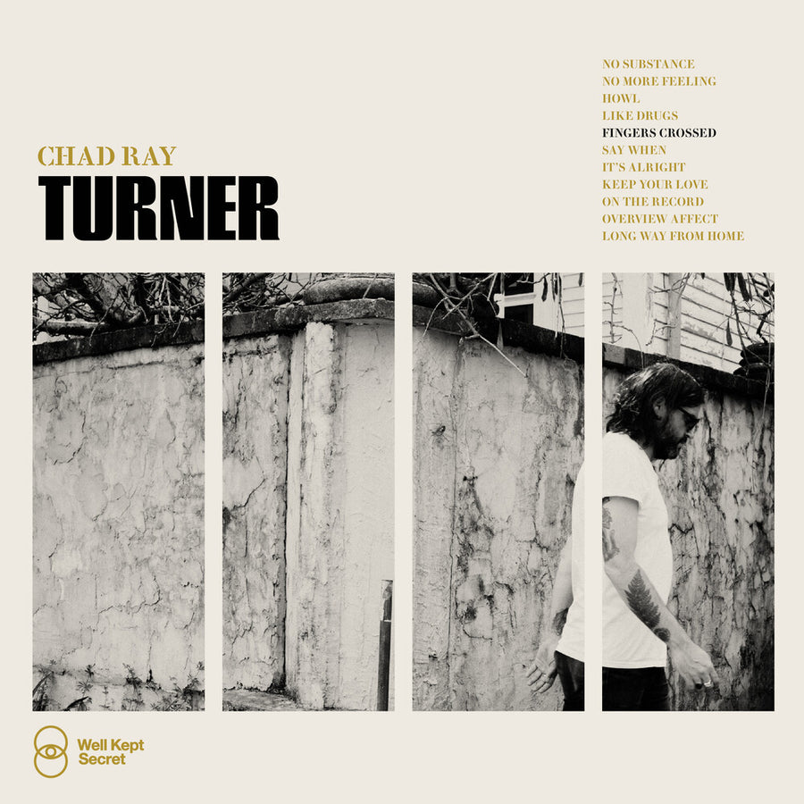 the album cover for Chad Turner  Ray - Fingers Crossed