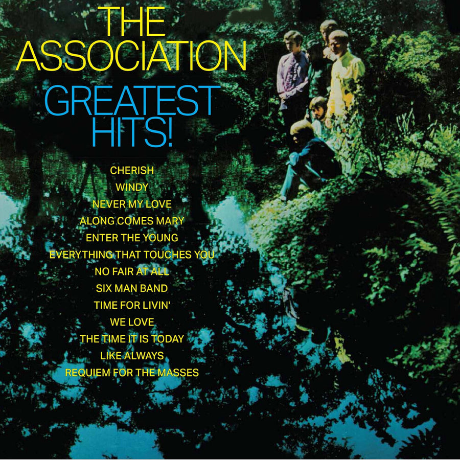 the album cover for Association - Greatest Hits [Colored Vinyl] [Limited Edition] (Slv)