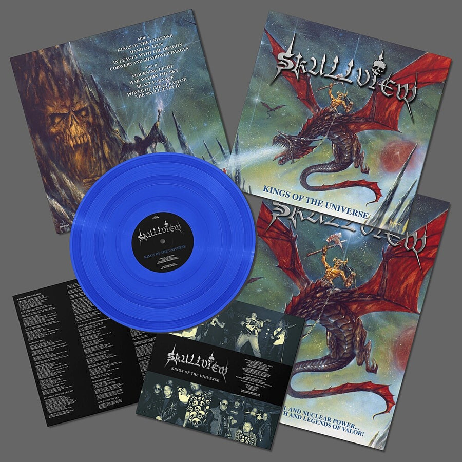 the album cover for Skullview - Kings Of The Universe [Colored Vinyl] (Post)